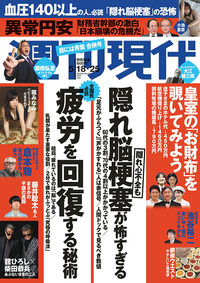 週刊現代 2024年 5/25号 [雑誌]/講談社