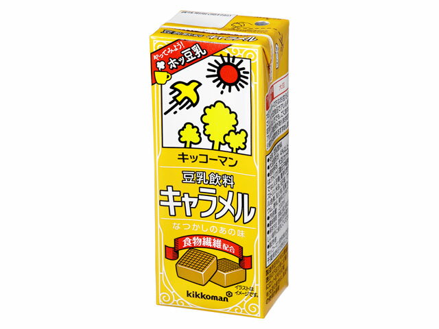 楽天市場】キッコーマンソイフーズ キッコーマン 豆乳飲料 キャラメル 200ml | 価格比較 - 商品価格ナビ