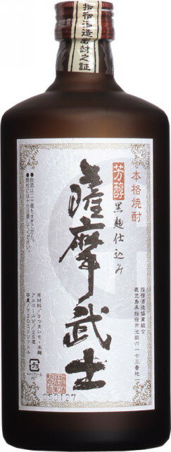 楽天市場】指宿酒造 日本盛 本格焼酎 薩摩武士 720ml