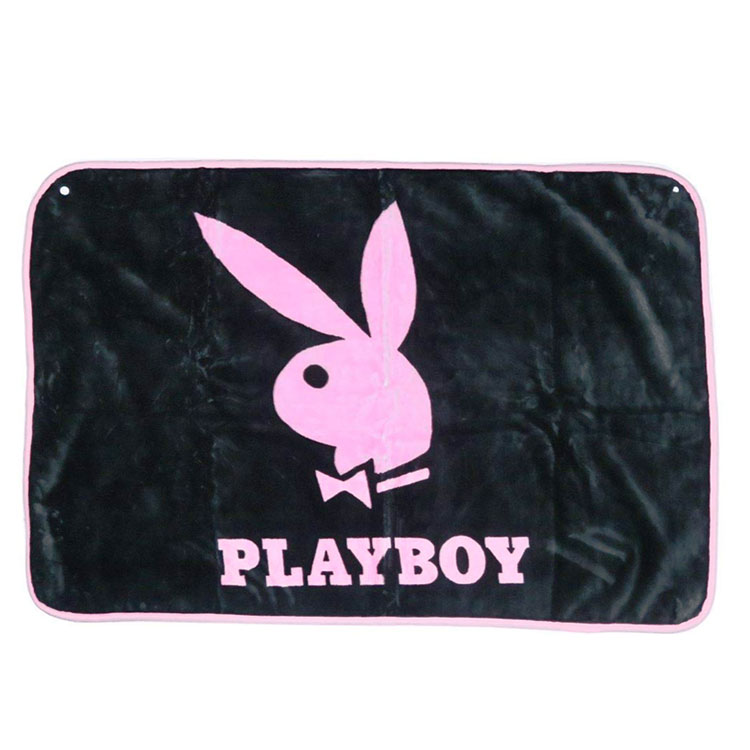 プレイボーイ　PLAYBOY ローズピンク　クイーンサイズ　ブランケット　毛布 プレイボーイ PLAYBOY ローズピンク クイーンサイズ