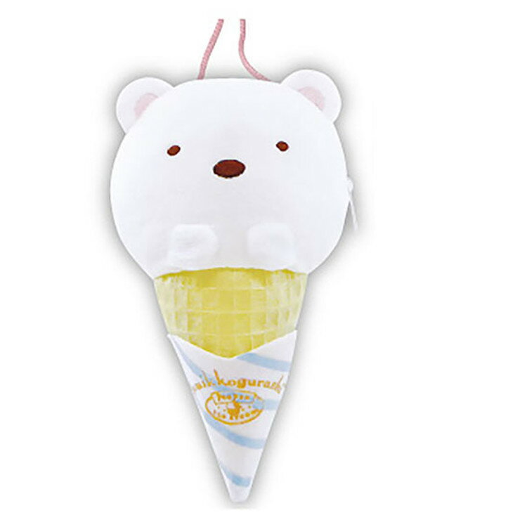 楽天市場 ケイカンパニー すみっコぐらしグッズ ネックポーチ しろくま ぺんぺんアイスクリーム 価格比較 商品価格ナビ
