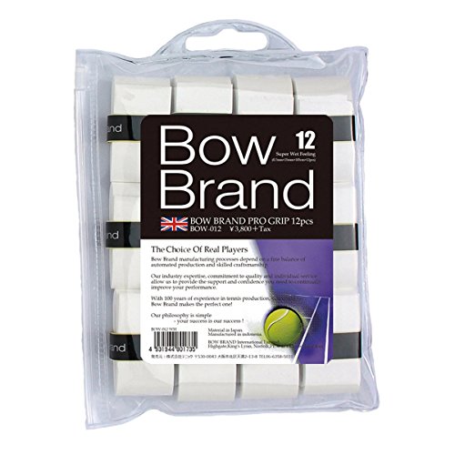 楽天市場】テニック bowbrand ボウブランドオーバーグリップテープ ウェットタイプ ホワイト bow012-wh bow012-wh |  価格比較 - 商品価格ナビ
