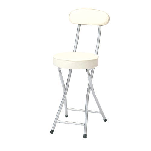 【楽天市場】弘益 p-folding chair 合皮レザー折り畳み背付きチェア座高さ ホワイト | 価格比較 - 商品価格ナビ