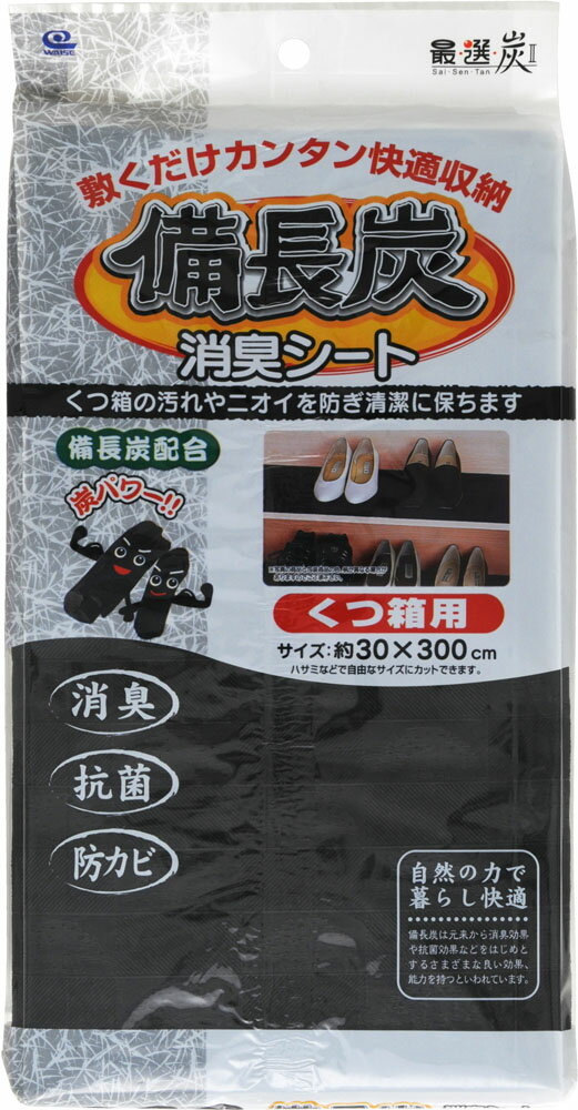 【楽天市場】ワイズ 備長炭 消臭シート くつ箱用 価格比較 商品価格ナビ