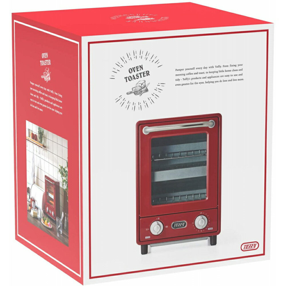 楽天市場】ラドンナ Toffy オーブントースター アンティークレッド K