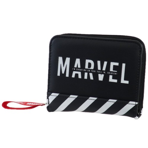 楽天市場 クラツクス マーベル 二つ折り財布 コンパクト ウォレット ストライプロゴ Marvel クラックス プレゼント おしゃれ キャラクターグッズ通販 価格比較 商品価格ナビ