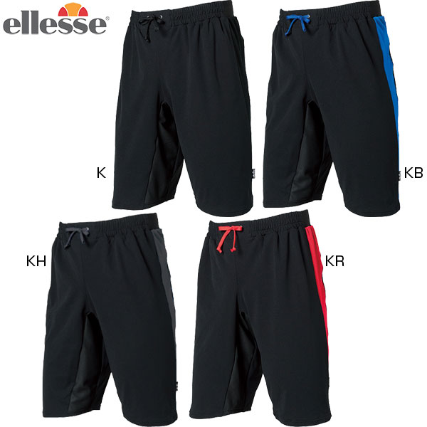 メンズXL 美品 ellesse￼エレッセ 上下セット オールブラック 楽天市場】ゴールドウイン エレッセ ellesse メンズルーズ4分丈