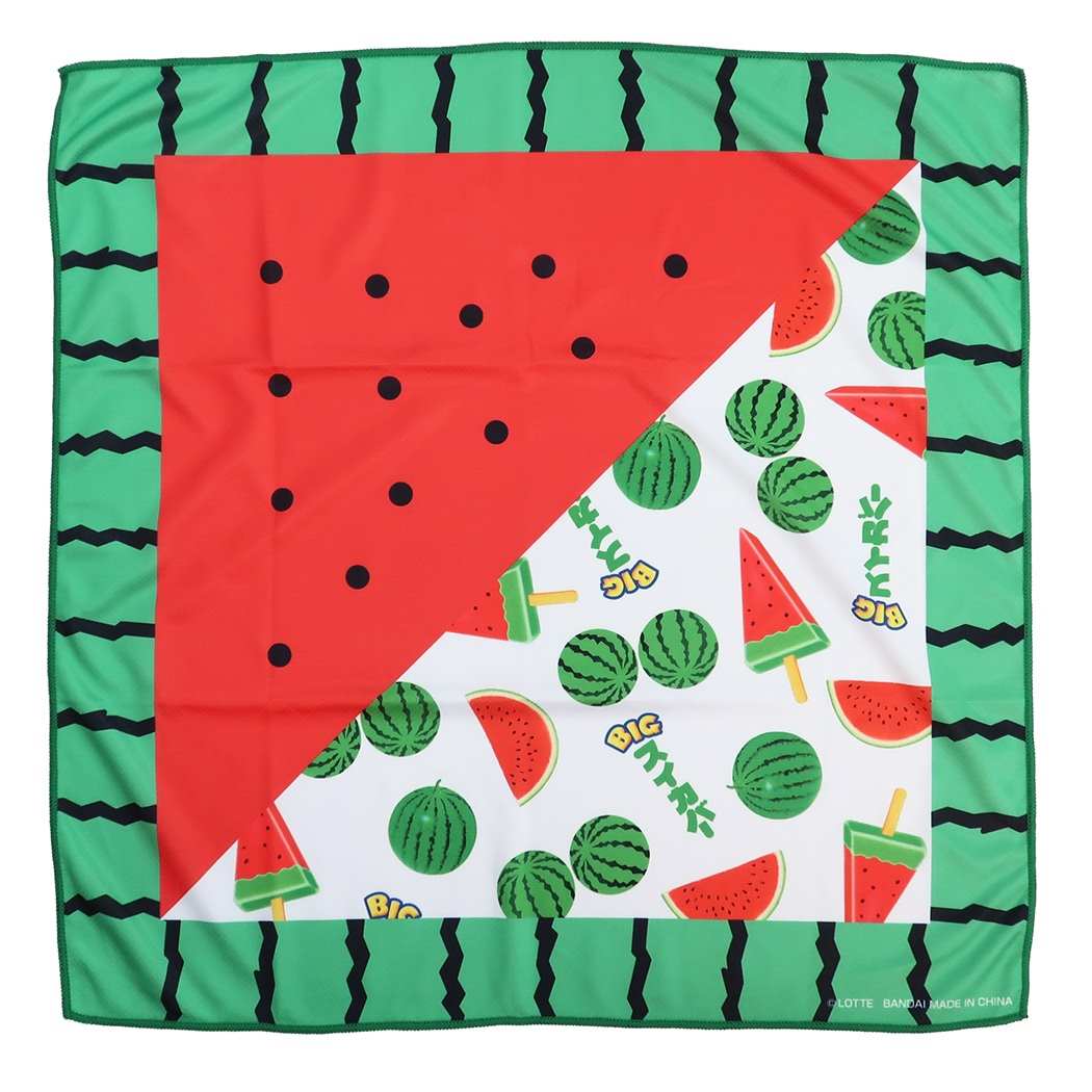 楽天市場 ナストーコーポレーション スイカバー 夏用 ひんやりサマータオル スーパー クールタオル スカーフリング付き おやつ ナストーコーポレーション 熱中症対策 価格比較 商品価格ナビ
