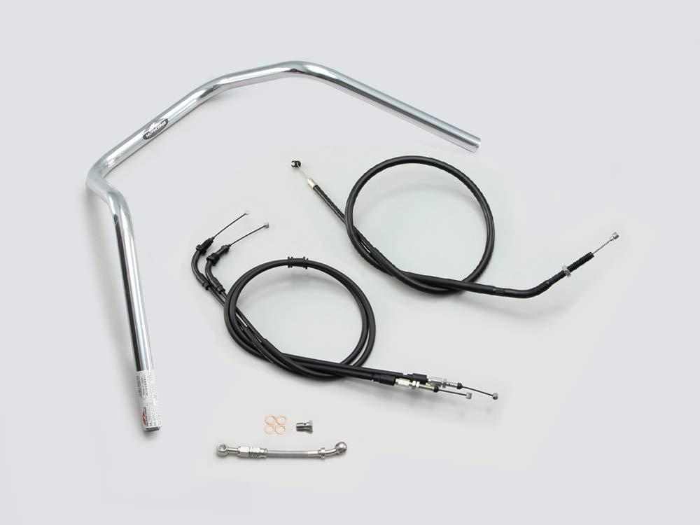 楽天市場 大阪単車用品工業 Hurricane ハリケーン ハンドルキット 0アップ3型プルバック ハンドルセット モンキー125 価格比較 商品価格ナビ