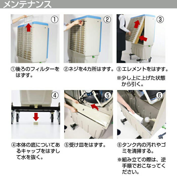 日動工業 気化式送風機 CF-290N-OZ
