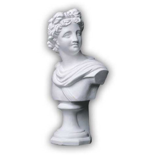 石膏像 アポロ 胸像 デッサン オブジェ 教材 アポロン 想像を超えての