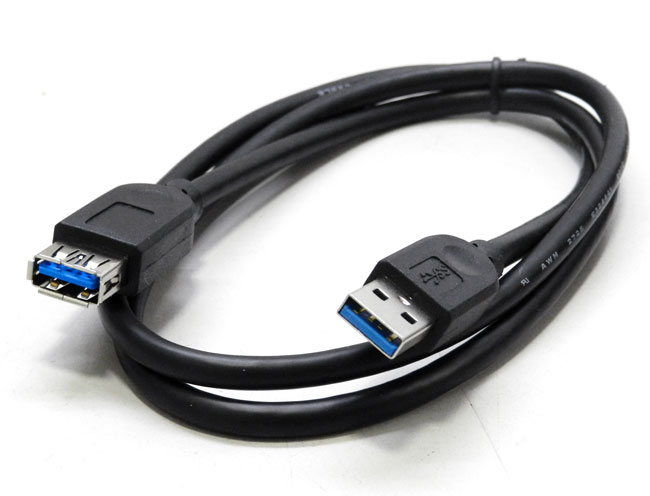 3AAE-20 USB 3.0 延長ケーブル メス オス A-Aタイプ 2m