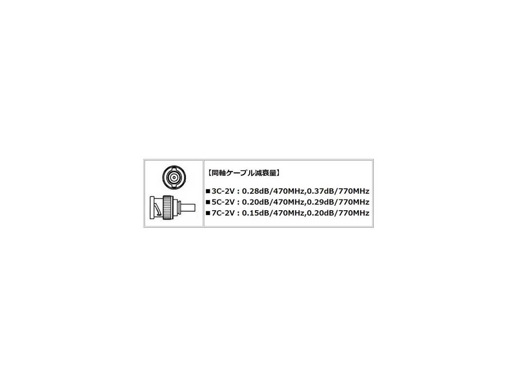カモン comon 製 bnc メス ⇔ ステレオ変換ケーブル/  bnc35s-01