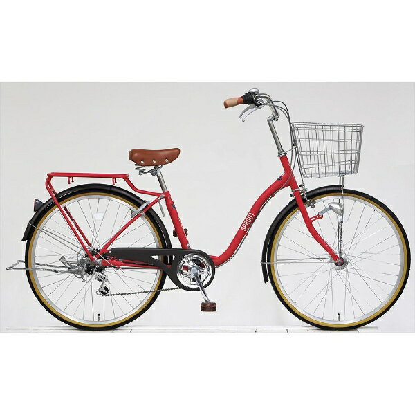 SAIMOTO 26型 自転車 パティオボックスSE ブラック/シングル 