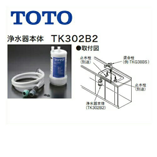 TOTO 浄水器カートリッジ TK302B2 1個 41-YiAdYC1L.jpg_BO30,255,255,