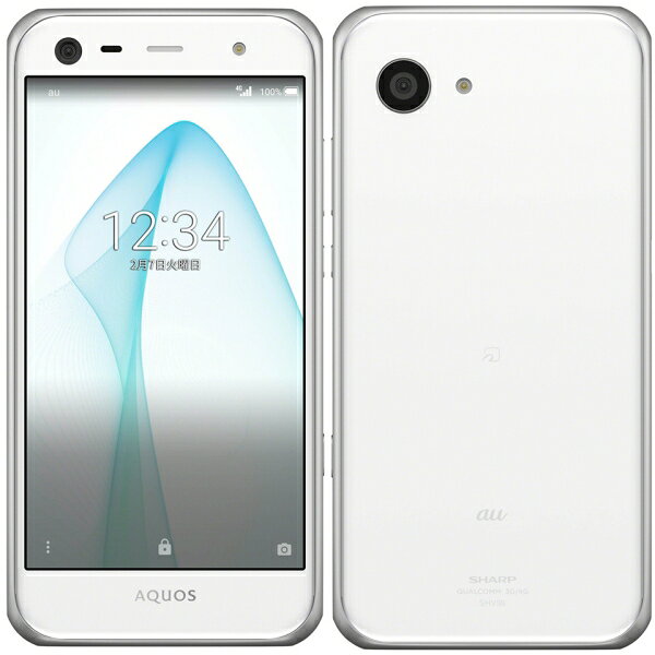楽天市場 Kddi Sharp Aquos Serie Mini Shv38 ホワイト 価格比較 商品価格ナビ