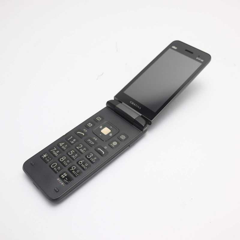 予約販売】本 GRATINA KYF37 ブラック 携帯電話