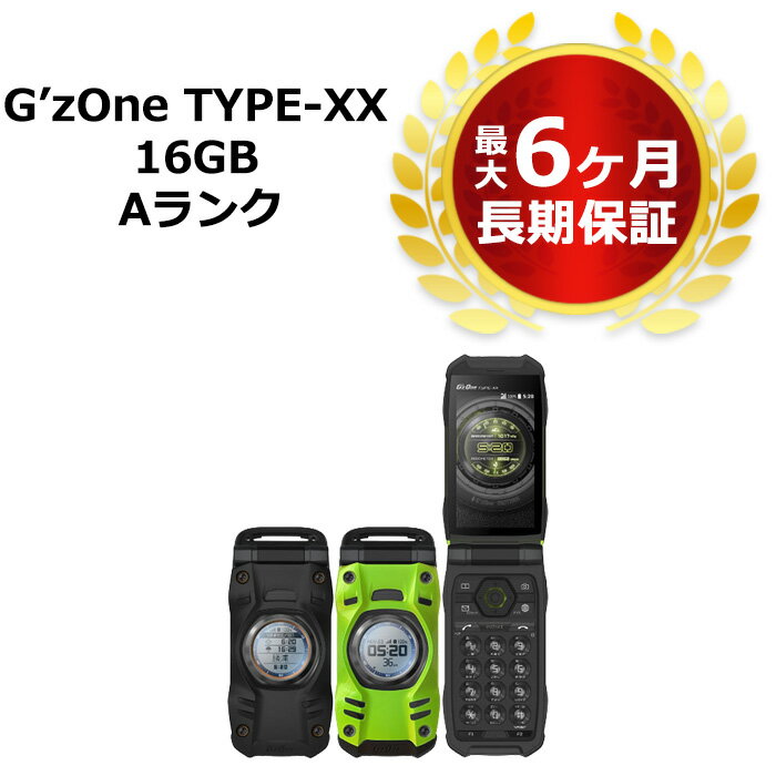 GzOne TYPE-XX KYY31 ソリッドブラック-