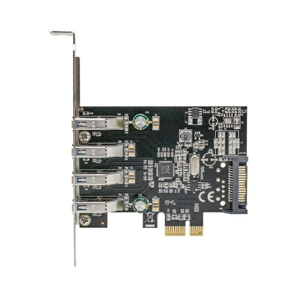 Owltech  インターフェースカード  OWL-PCEXU3E4LS Amazon | オウルテック USB3.0増設ボード 外部USB3.0×4ポート