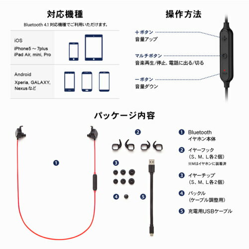 楽天市場】オウルテック Owltech Bluetooth4．1 マグネット