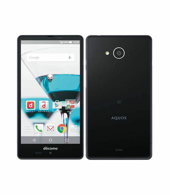 楽天市場 Nttドコモ Sharp Aquos Ever Sh 04g Black 価格比較 商品価格ナビ