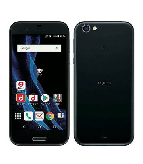 楽天市場】NTTドコモ SHARP AQUOS R SH-03J Mercury Black | 価格比較