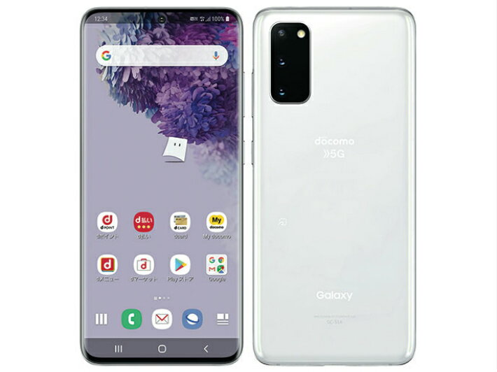 楽天市場】NTTドコモ SAMSUNG Galaxy S20 5G SC-51A コスミック グレー 