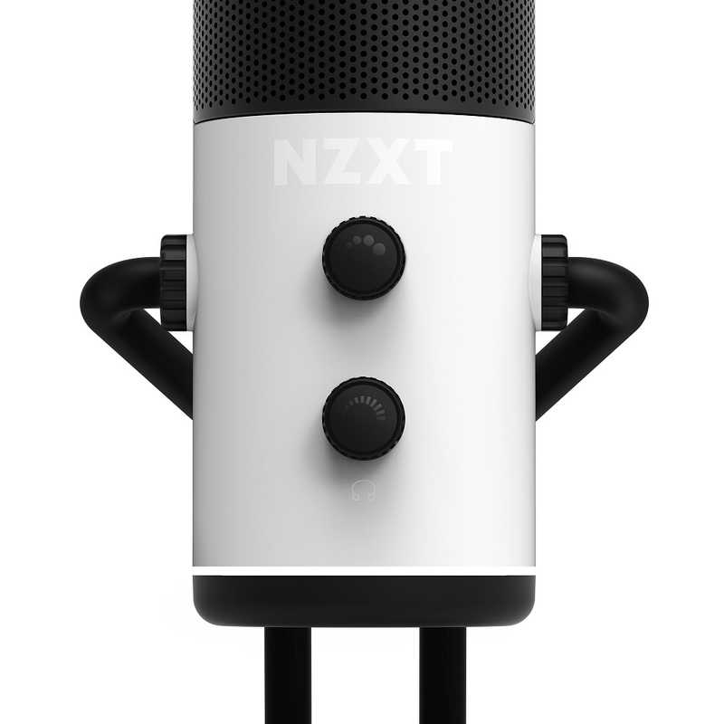 NZXT USBコンデンサーマイク Capsule マットホワイト AP-WUMIC-W1