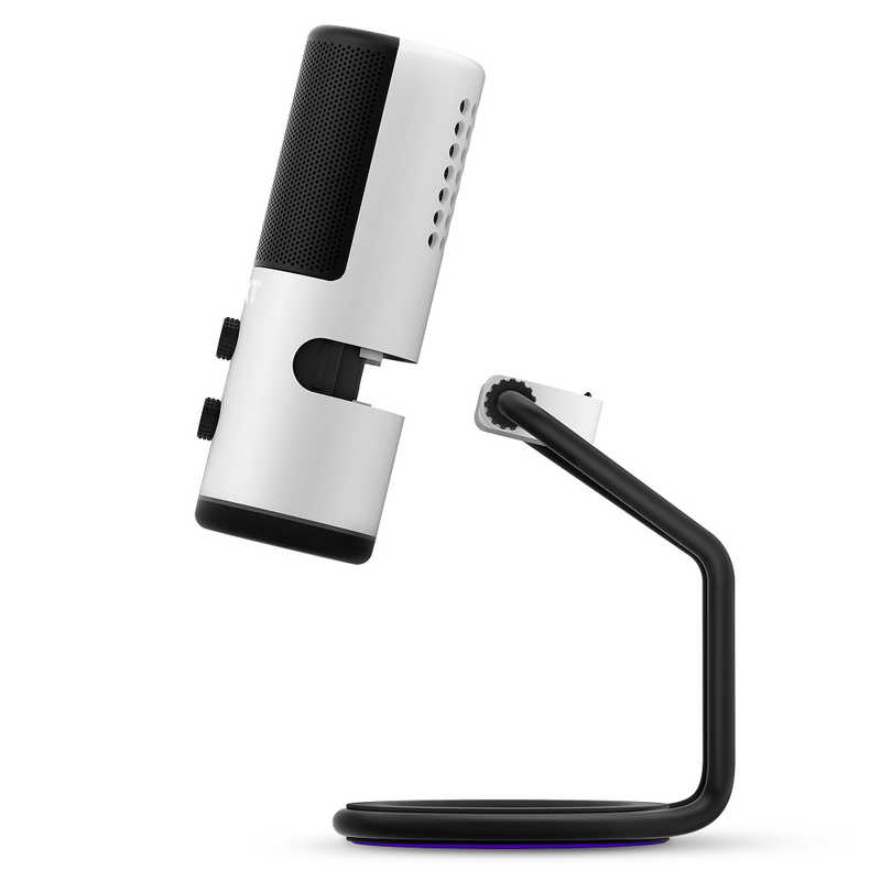 NZXT USBコンデンサーマイク Capsule マットホワイト AP-WUMIC-W1
