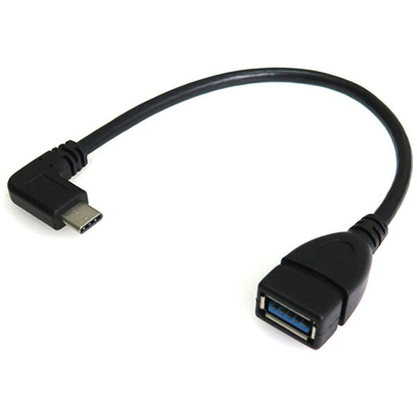 タイムリー USB Aメス - Type-CオスL字変換ケーブル 22．5cm GMC3L