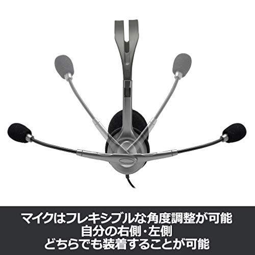 Logicool ステレオヘッドセット  H111R