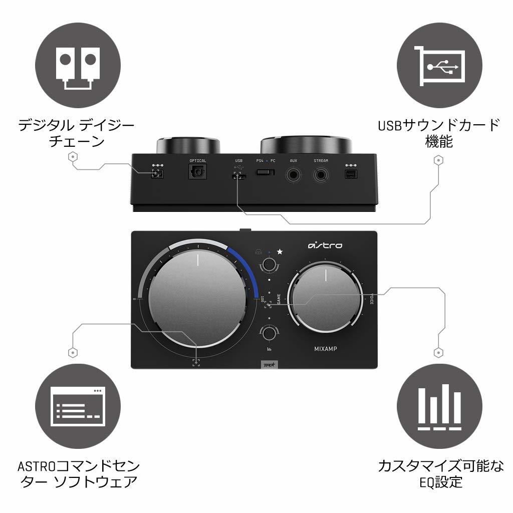 楽天市場】ロジクール ASTRO Gaming ヘッドセット用アンプ MAPTR-002