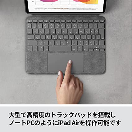 【楽天市場】ロジクール Logicool 10.9インチ iPad Air 第4世代用 COMBO TOUCH キーボードケース