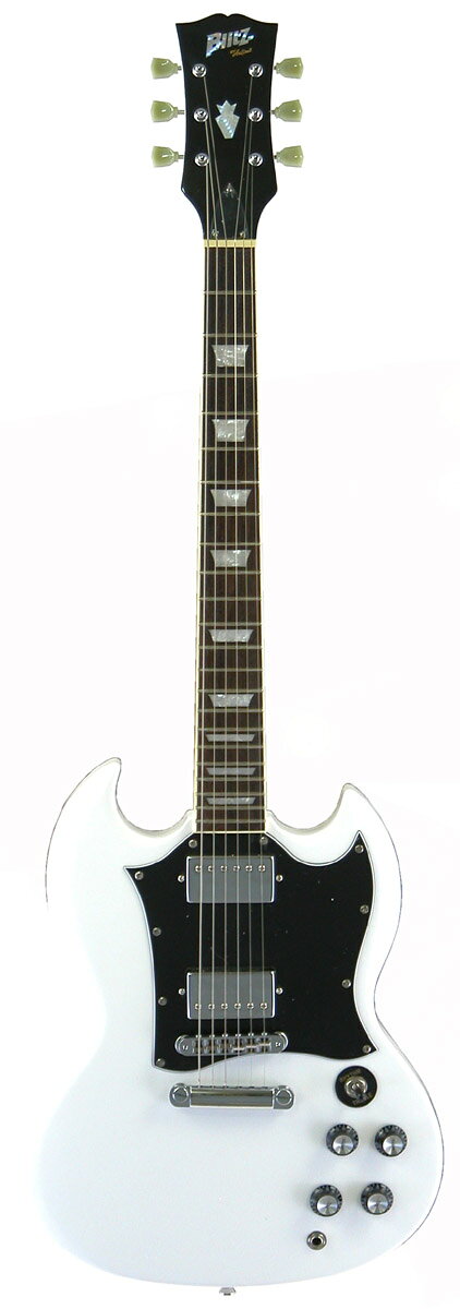 楽天市場 荒井貿易 Blitz ブリッツ Bsg Std Wh White エレキギター Sgタイプ ソフト 価格比較 商品価格ナビ