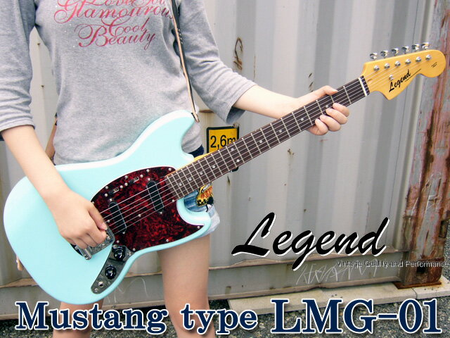 楽天市場】荒井貿易 LEGEND LMG-01 SNBL エレキギター | 価格比較 - 商品価格ナビ