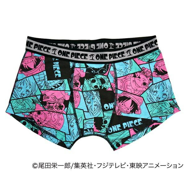 楽天市場 コッカ One Piece ボクサーパンツ コミック柄 22 ブルー Ll 価格比較 商品価格ナビ