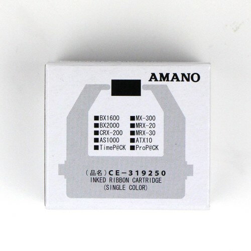 楽天市場】アマノ タイムレコーダーカセットリボン CE319250 | 価格