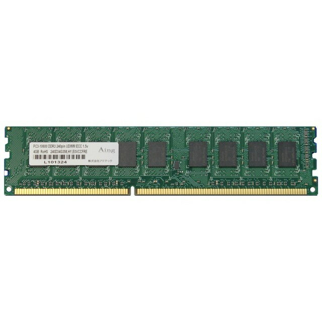 楽天市場】アドテック ADTEC ADS12800D-LE8G DDR3L-1600 UDIMM 8GB ECC