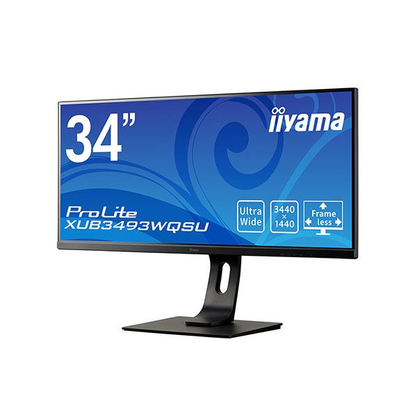 ディスプレイ・モニター本体 iiyama ProLite XUB3493WQSU XUB3493WQSU-B ProLite XUB3493WQSU│iiyama│パソコン(PC)通販のマウス