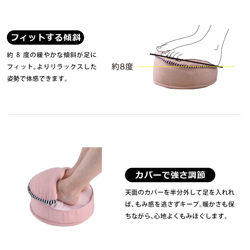 ATEX ルルド マッサージクッションSSフット AX-HXL194PK