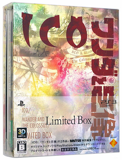 ICO/ワンダと巨像 Limited Box/PS3/BCJS30073/B 12才以上対象