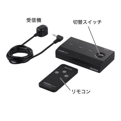 iBUFFALO HDMIセレクター BSAK302