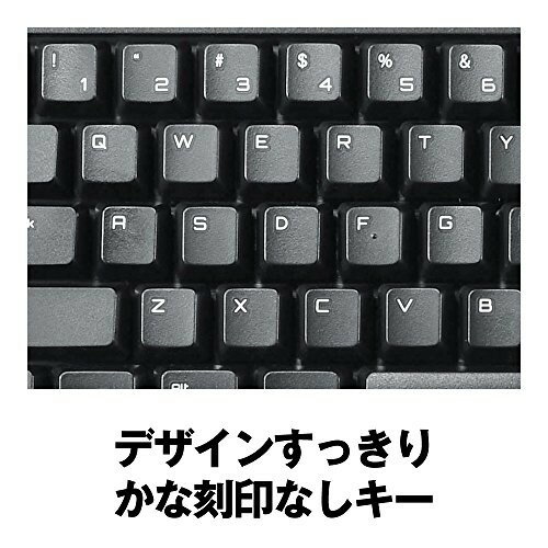 iBUFFALO 有線キーボード BSKBCG305BK
