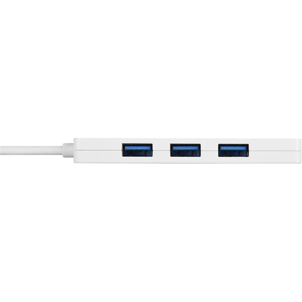 iBUFFALO USBハブ BSH4U120C1WH