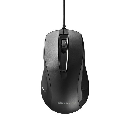 BUFFALO 有線マウス ブラック BSMBU110BK