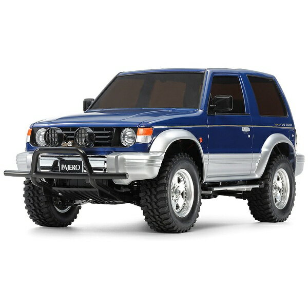 TAMIYA 三菱パジェロ ブラックメタリックスペシャル CC-1 シャーシ 中古