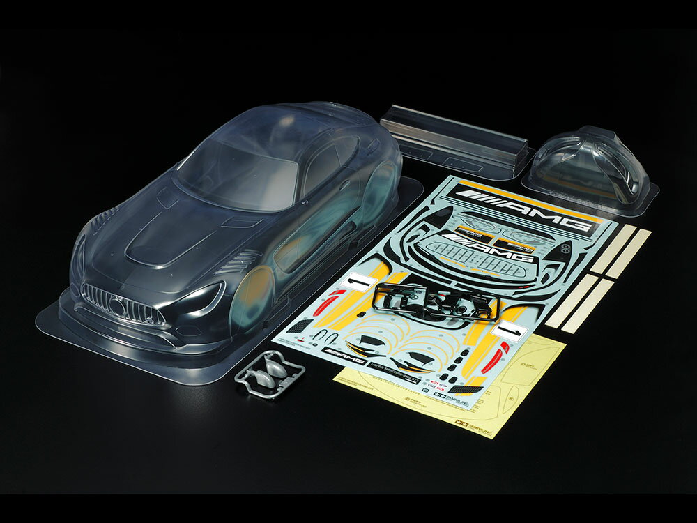 楽天市場】タミヤ SP.1590 1/10RC MERCEDES-AMG GT3 スペアボディ 