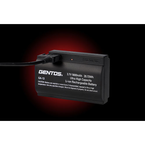 ジェントス GENTOS Gシリーズヘッドライト専用充電池GA13 GA-13
