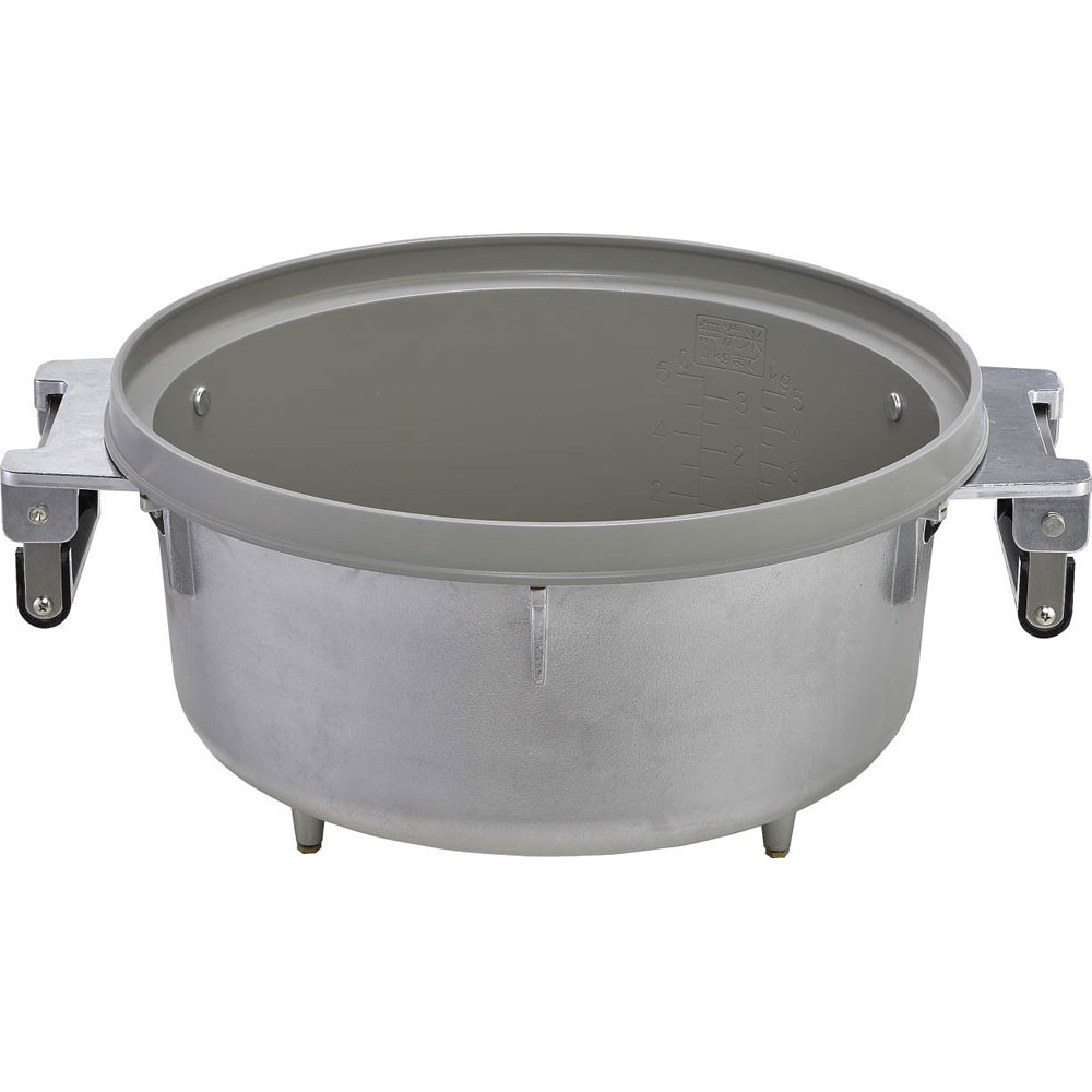 リンナイ｜Rinnai 業務用ガス炊飯器 8.0L 4升 タイプ 内釜フッ素仕様 プロパンガス LPG φ9.5ガス用ゴム管接続 RR-400CF_LP
