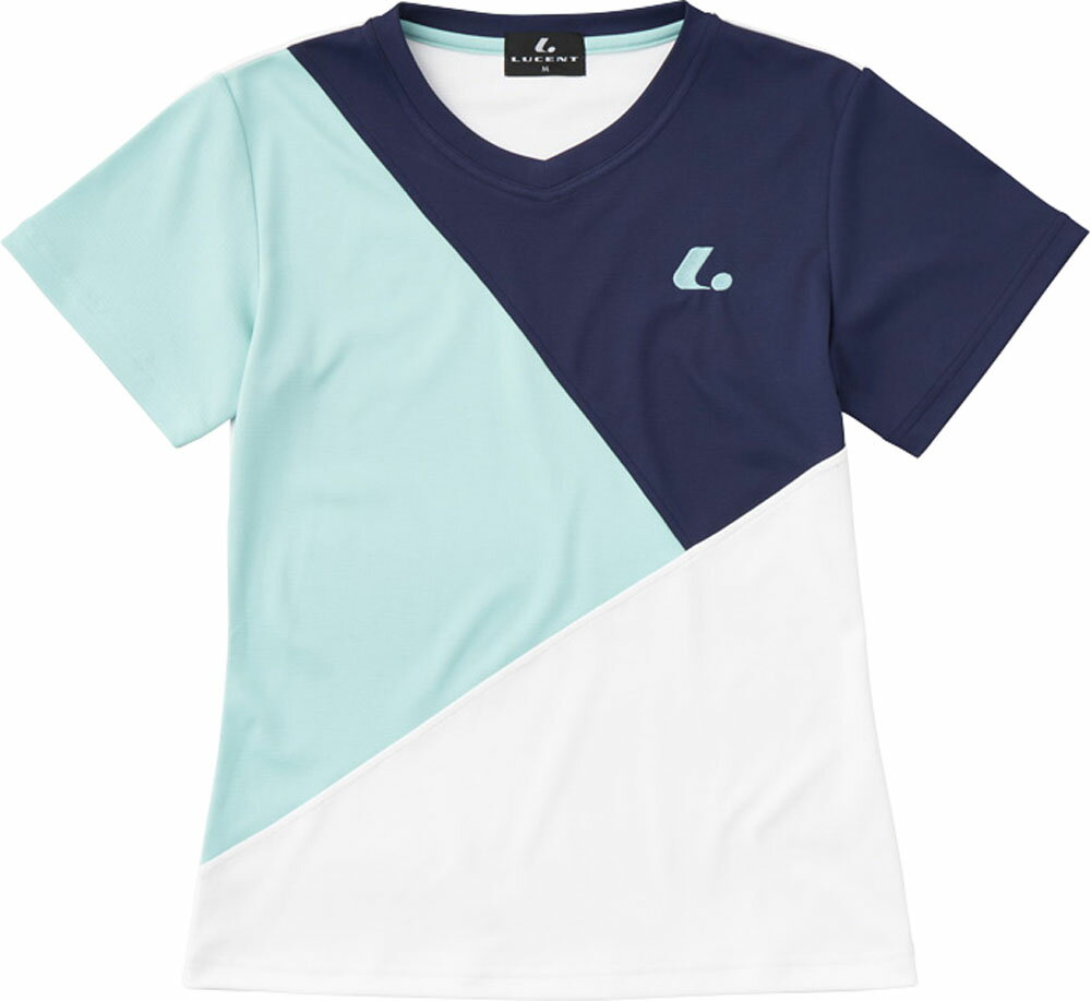 1707円 付与 送料無料 LUCENT レディース ゲームシャツ XLP-479 テニス ウエア ルーセント